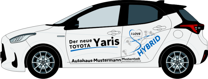 Yaris Hybrid Nr. 1307