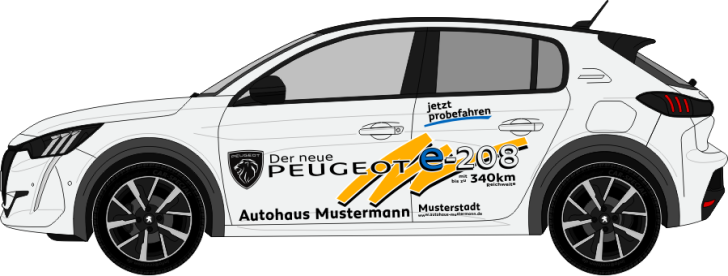 Peugeot e-208 Nr. 2252